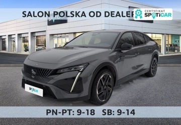 Peugeot 408 Crossover 1.2 PureTech 130KM 2023 Peugeot 408 1.2 PureTech GT SS EAT8 SalonPL FVat Od Reki Zadbany ASO Gwara, zdjęcie 1