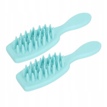 2 шт., щетка для шампуня с длинной ручкой, скребок для волос, 2N