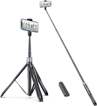 ATUMTEK Kijek Statyw Do Selfie O Długości 150 cm Do Telefonu iPhone Android