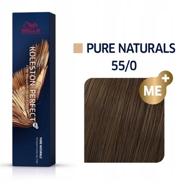 Wella Farba Koleston Perfect Me+ KP 55/0 Pure Naturals brązy 60ml