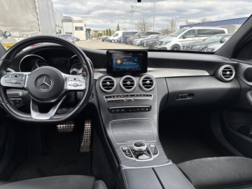 Mercedes Klasa C W205 Kabriolet Facelifting 1.5 200 184KM 2019 Mercedes-Benz C 200 Salon Polska, AMG Line 4x4, LE, zdjęcie 14