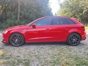 Audi A3 8V 2016 Audi A3 8V S-line 2.0 TDI 184 KM Quattro S-tronic 2018 Bogata wersja, zdjęcie 2