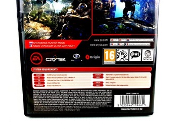 КОРОБКА БЕЗ ИГРЫ CRYSIS 3 III ДЛЯ ПК