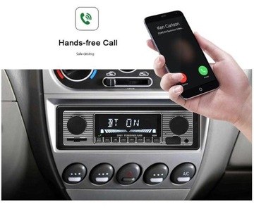 АВТОМОБИЛЬНОЕ РАДИО 1DIN SD USB BLUETOOTH МИКРОФОН