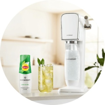 Сироп набор Sodastream Lipton Green Tea 2x440ml + бесплатная сумка