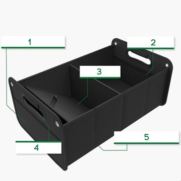 ЖЕСТКИЙ органайзер в багажник автомобиля, СКЛАДНАЯ сумка, ВЫСОКОЕ КАЧЕСТВО.