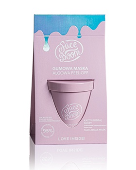 Face Boom Peel-Off Maska Gumowa Algowa 12g