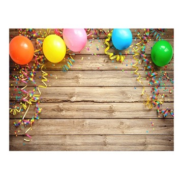 BALONY URODZINOWE TŁO DO ZDJĘĆ TŁO KRESKÓWKOWE DEKORACJA
