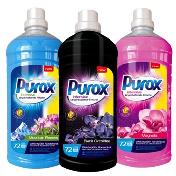 Purox Koncentrat do Płukania Tkanin MIX 3 x 1,8L