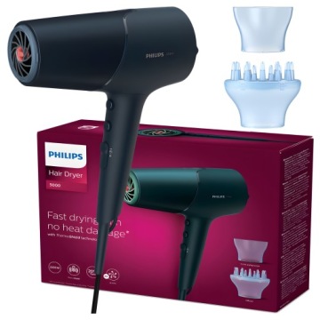 Vysoušeč vlasů Philips BHD512/00, rychlé sušení ThermoProtect