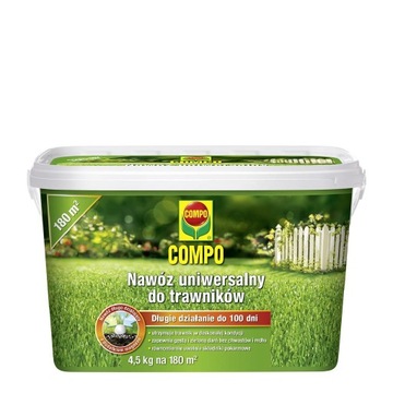 Compo Nawóz uniwersalny do trawników 100 dni 4,5kg