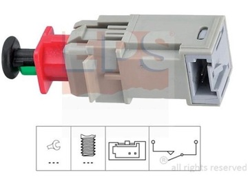 SPÍNAČ SVĚTEL STOP ZAFIRA B 05-15 A 99-05 VECTRA C 02-09 SIGNUM 03-08