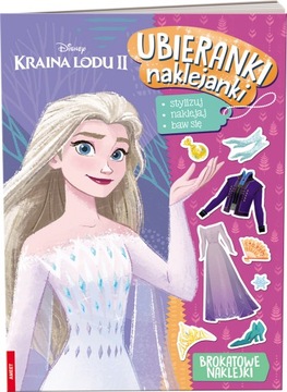 Kraina Lodu. Ubieranki, naklejanki