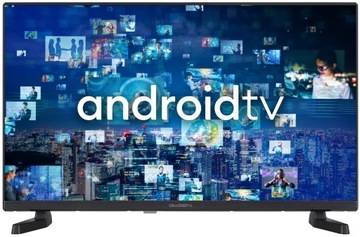 SMART Android TV 32-дюймовый WiFi BLUETOOTH ПРИЛОЖЕНИЯ Netflix 12 В