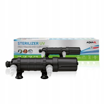 Aquael Sterylizer UV PS 2.0 7W Lampa UVC do oczka