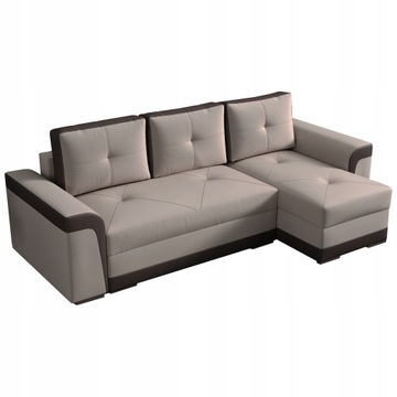 Narożnik rozkładany pojemnik sofa narożna VULCAN