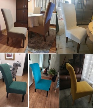 Чехол на наклонный стул XXL, темно-серый