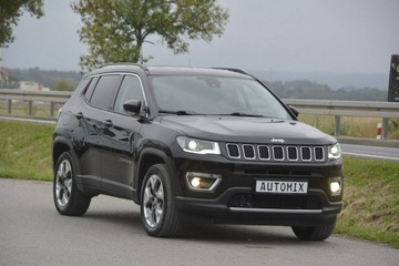 Jeep Compass II SUV 1.4 MultiAir 140KM 2018 Jeep Compass 1.4 Turbo nawi skóra gwarancja, zdjęcie 12