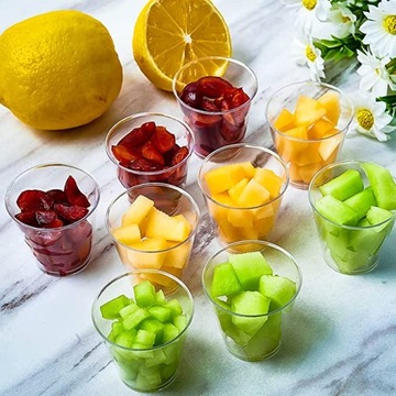 СТАКАНЫ ДЛЯ ВОДКИ МЕДИЦИНЫ ПЛАСТИК ШОТ STRONG 40МЛ 50