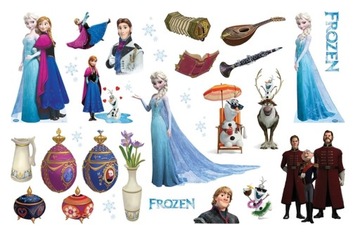 TATUAŻE DLA DZIECI ZMYWALNE KRAINA LODU ANNA ELSA