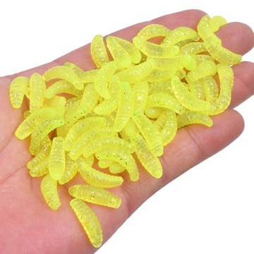 ROBAKI PRZYNĘTA SZTUCZNA GUMA 2,2cm zestaw 20 sztuk