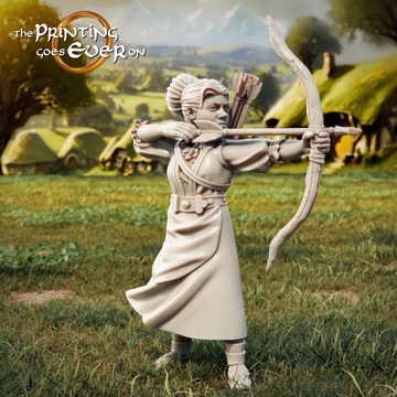 Halfling Bowman A The Printing Goes Ever On