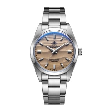 Zegarek męski ADDIESDIVE z tarczą piaskową 36mm zegarek kwarcowy 100m wodo