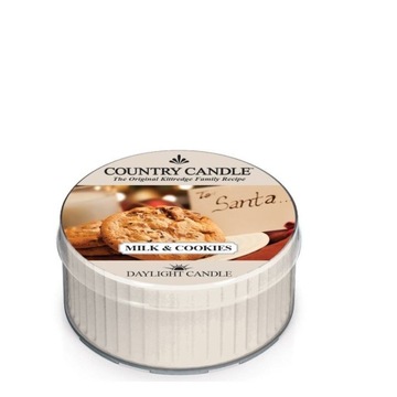 Daylight świeczka Milk & Cookies Country Candle
