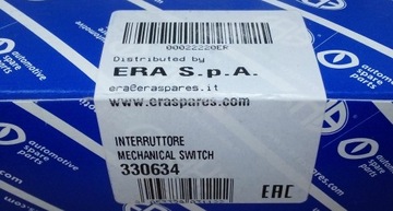 ERA 330634 PŘEPÍNAČ TERMICKÝ VENTILÁTOR CHLADIČŮ