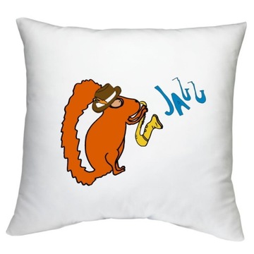 ПОДУШКА КРАСНАЯ БЕЛКА, УЗОРЫ БОБРА БЕЛКИ