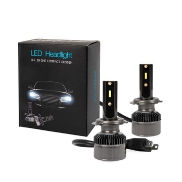 Żarówki H7 LED CSP 6000K +200%
