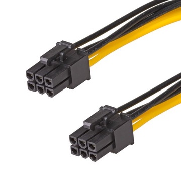 Kabel adapter zasilania PCI Express 6-pin PCI-E 6p