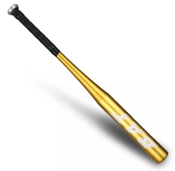 BASEBALLOWY ALUMINIOWY KIJ BEJSBOLOWY 64 CM ZŁOTY