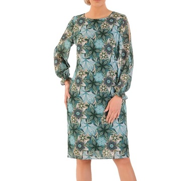 Sukienka Samanta II 50 letnia damska na wesele komunie elegancka wizytowa
