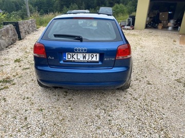 Audi A3 8P Hatchback 3d 2.0 TDI PD 140KM 2005 samochody osobowe, zdjęcie 4