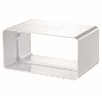 Łącznik złączka kanałów płaskich 220x90mm PCV