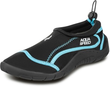 Buty Aqua-Speed do wody na plażę rafę jeżowce do morsowania 28C czarne r.41