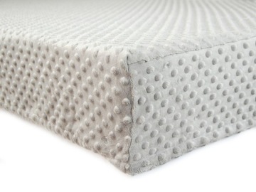 Prześcieradło z gumką grube minky szare materac 160x200cm nie kulkuje się