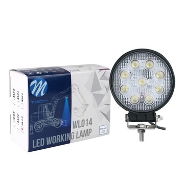 LAMPA ROBOCZA OKRĄGŁA LED OSRAM M-TECH 27W 10-30V