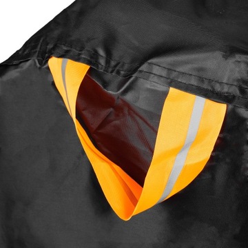 ЧЕХОЛ ДЛЯ ВЕЛОСИПЕДА МОТОКУТЕР БОЛЬШОЙ ВОДОНЕПРОНИЦАЕМЫЙ СВЕТООТРАЖАЮЩИЕ РУЧКИ ТВЕРДЫЕ