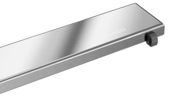 ЛИНЕЙНЫЙ ДРЕНАЖ 90 СМ 2 В 1 ДВУСТОРОННЯЯ ЗЕРКАЛЬНАЯ РЕШЕТКА НЕРЖАВЕЮЩАЯ СТАЛЬ INOX