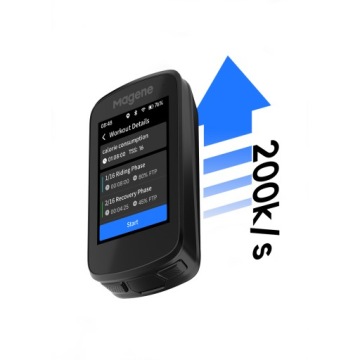 Велосипедный компьютер Magene C606 GPS-метр Навигационные карты Bluetooth WiFi