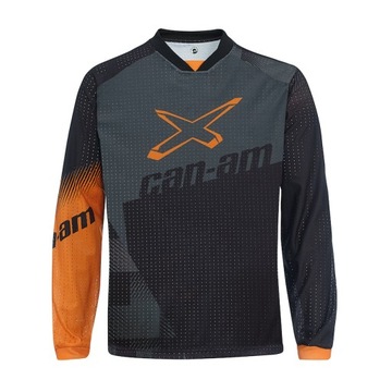 Bluza Can-Am X-Race Czarno-Pomarańczowa (Rozmiar:XL)