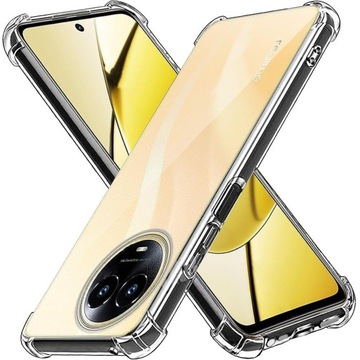 PANCERNE WZMACNIANE Etui ANTI-SHOCK do REALME 11 5G | + SZKŁO HARTOWANE 9H