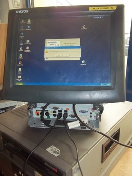 POS Micros 1,8 ГГц 15-дюймовый сенсорный терминал.