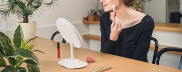 Зеркало для макияжа со светодиодной подсветкой Humanas HS-ML03