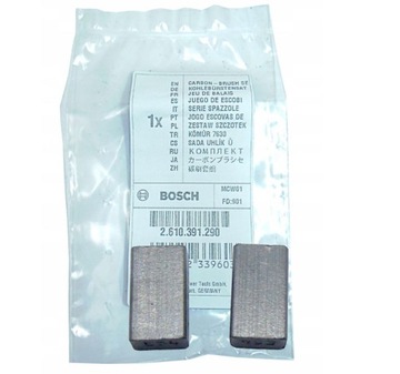 BOSCH SZCZOTKI WĘGLOWE PWS 720-115 720-125 PSB 650 RE 600 RS ORYGINAŁ