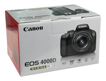 НАБОР КАМЕРЫ CANON 4000D + 18-55 DC III +75-300 DC
