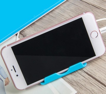 ПОДСТАВКА ДЛЯ ТЕЛЕФОНА, ПЛАНШЕТА, ДЕРЖАТЕЛЬ ПОДСТАВКИ, СИНЯЯ