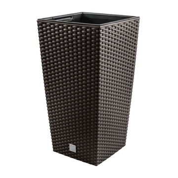 Donica Doniczka + wkład RATO SQUARE DRTS400 umbra